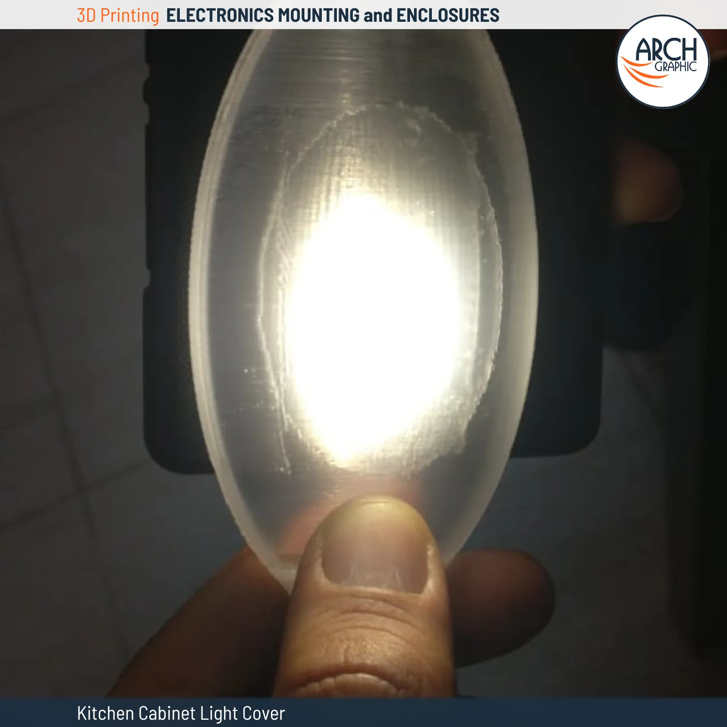 3d print light cover pp material