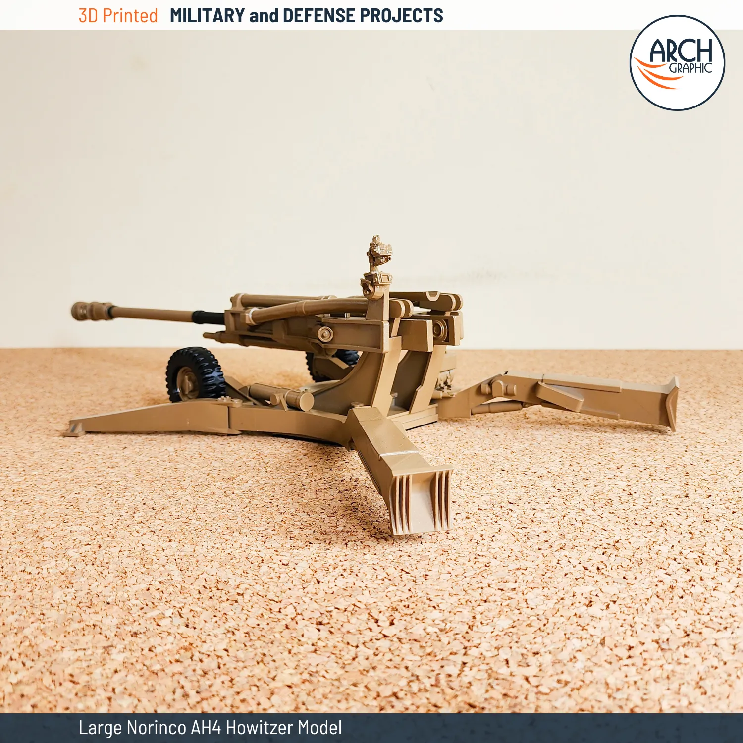 3d printing military models in UAE