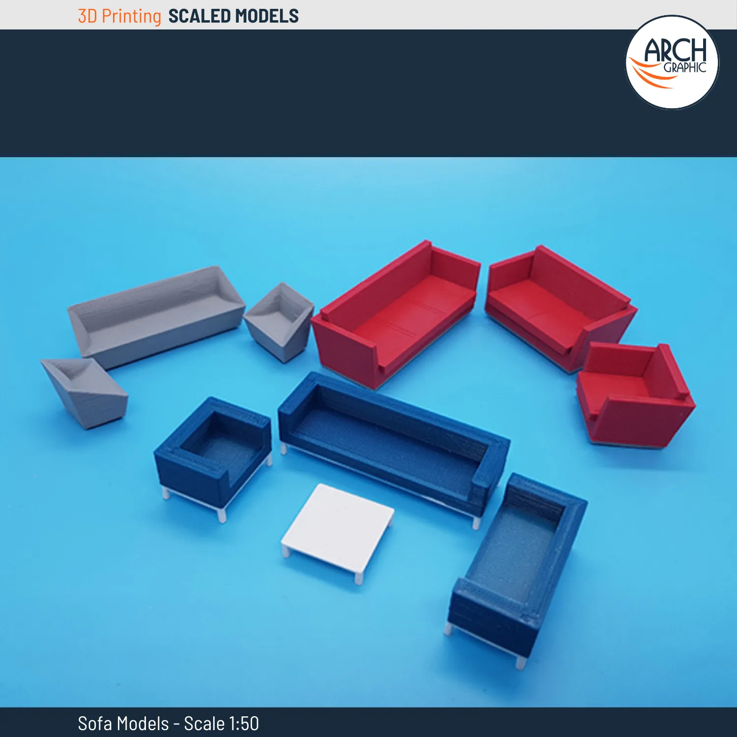 Sofas Models, 1:50