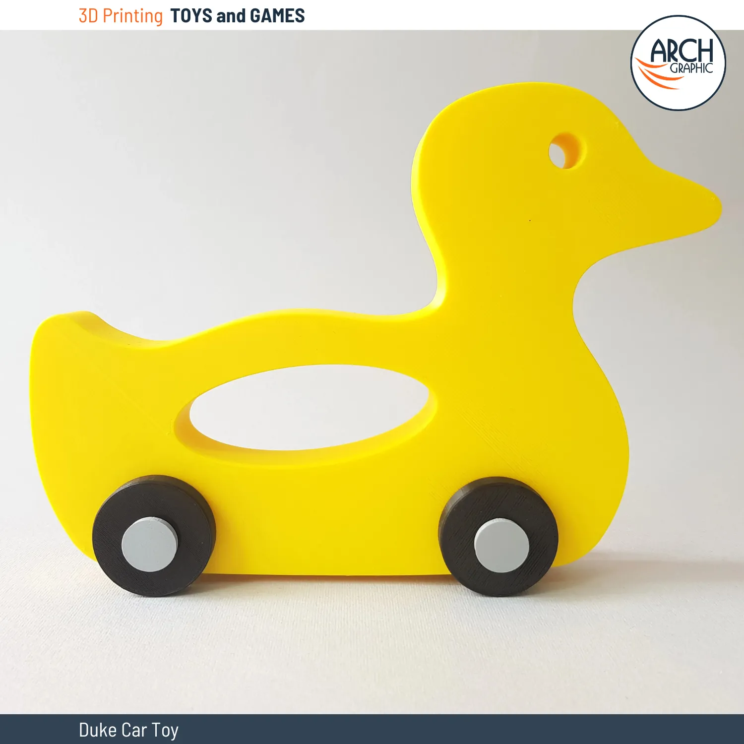 3D Printing Duke Car Toy