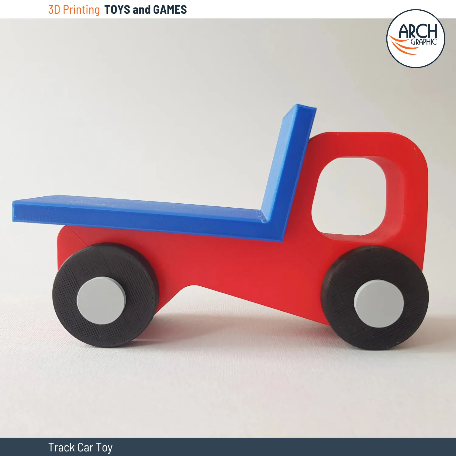 3D Printing Track Car Toy