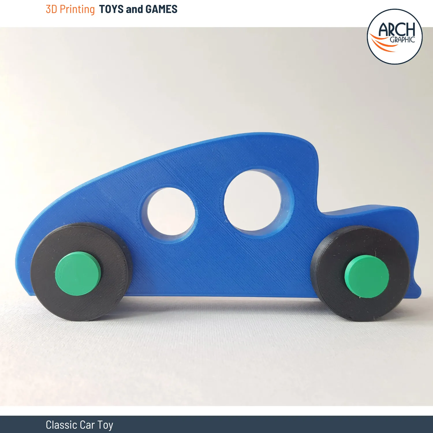 3D Printing Classic Car Toy