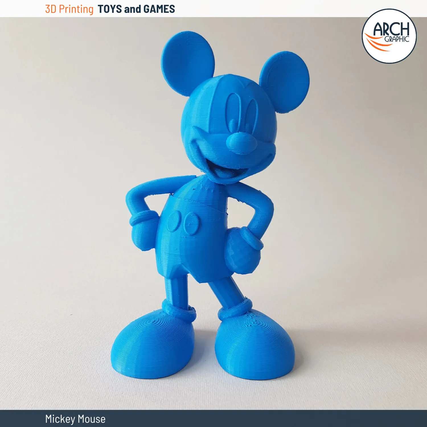 3D Printing Mickey Mouse