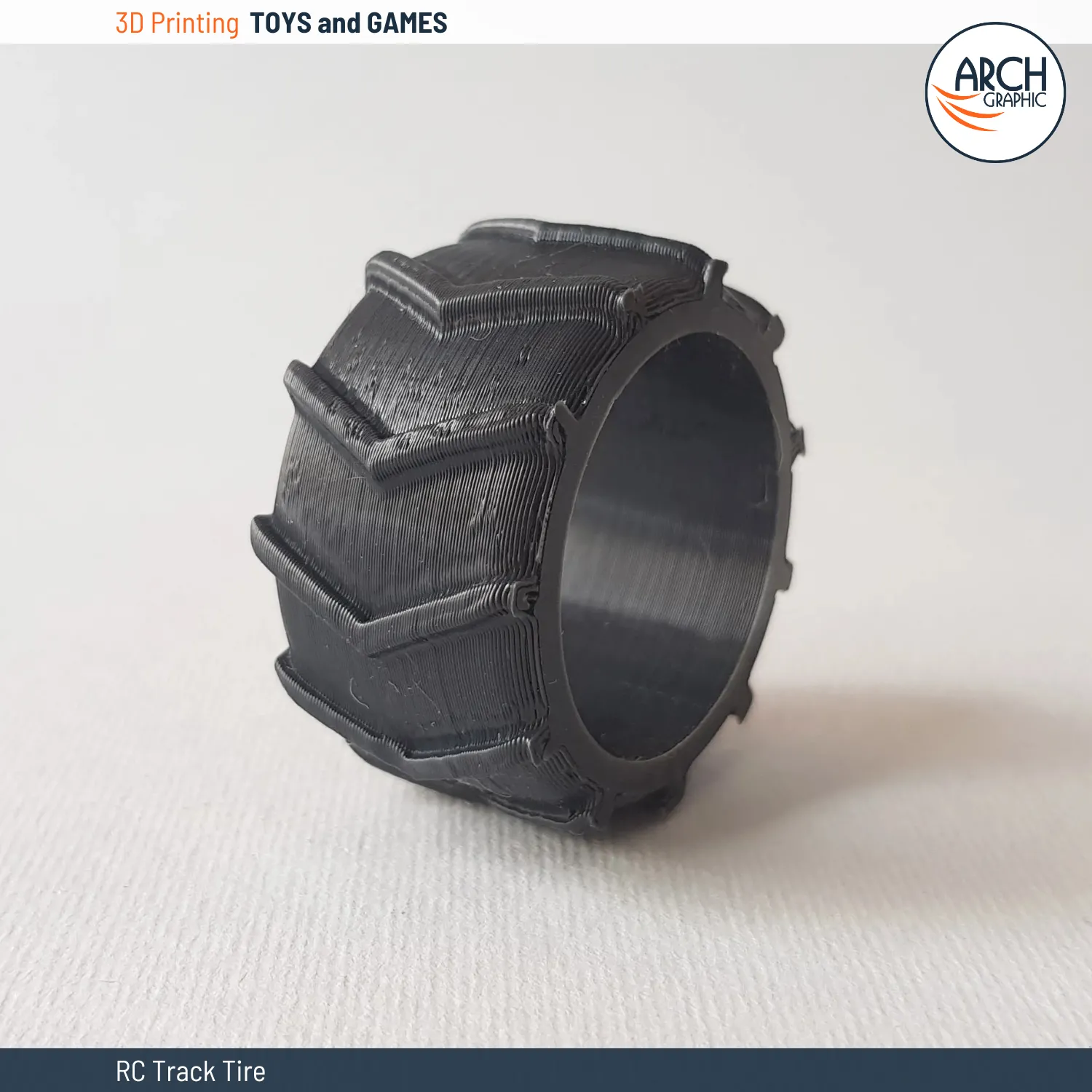 3D Printing RC Track Tire