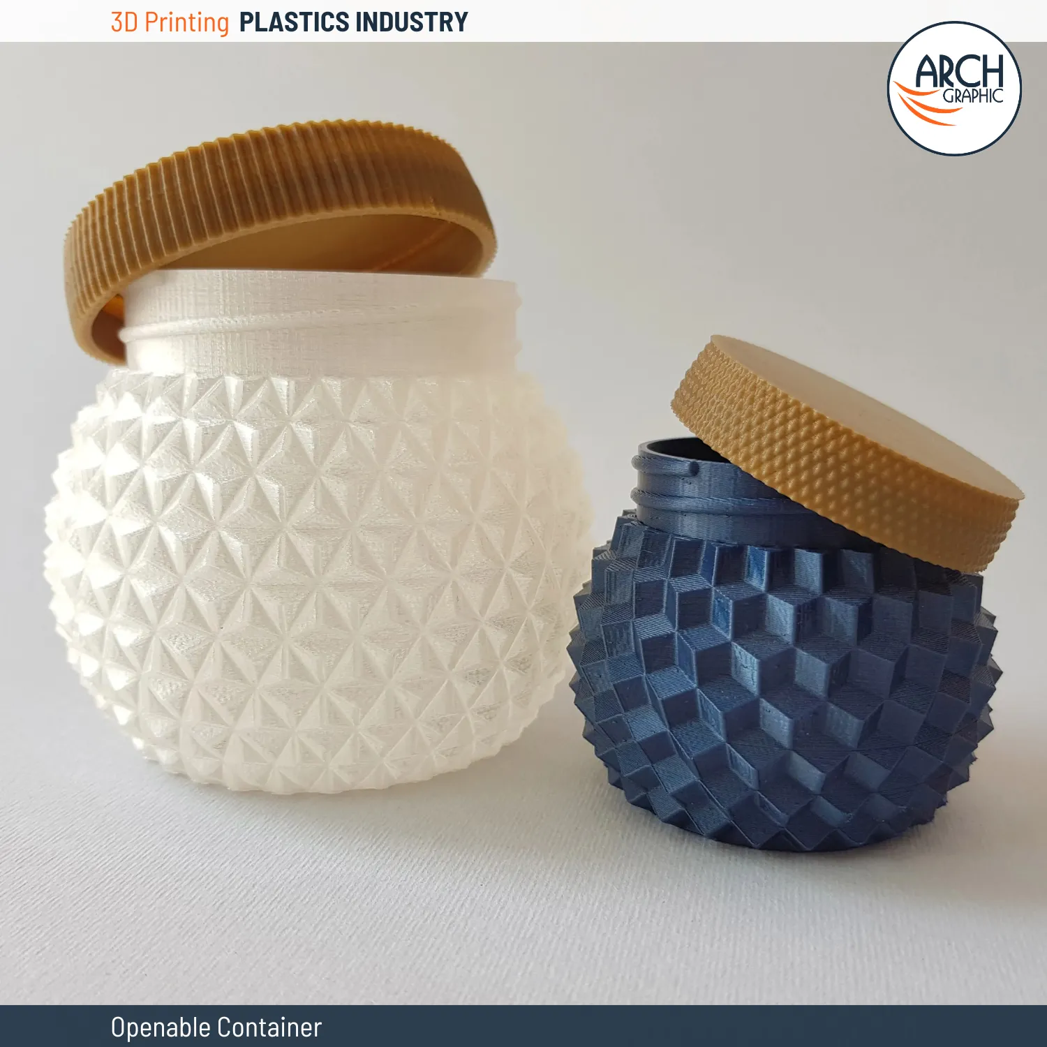 3D Printing Openable Container
