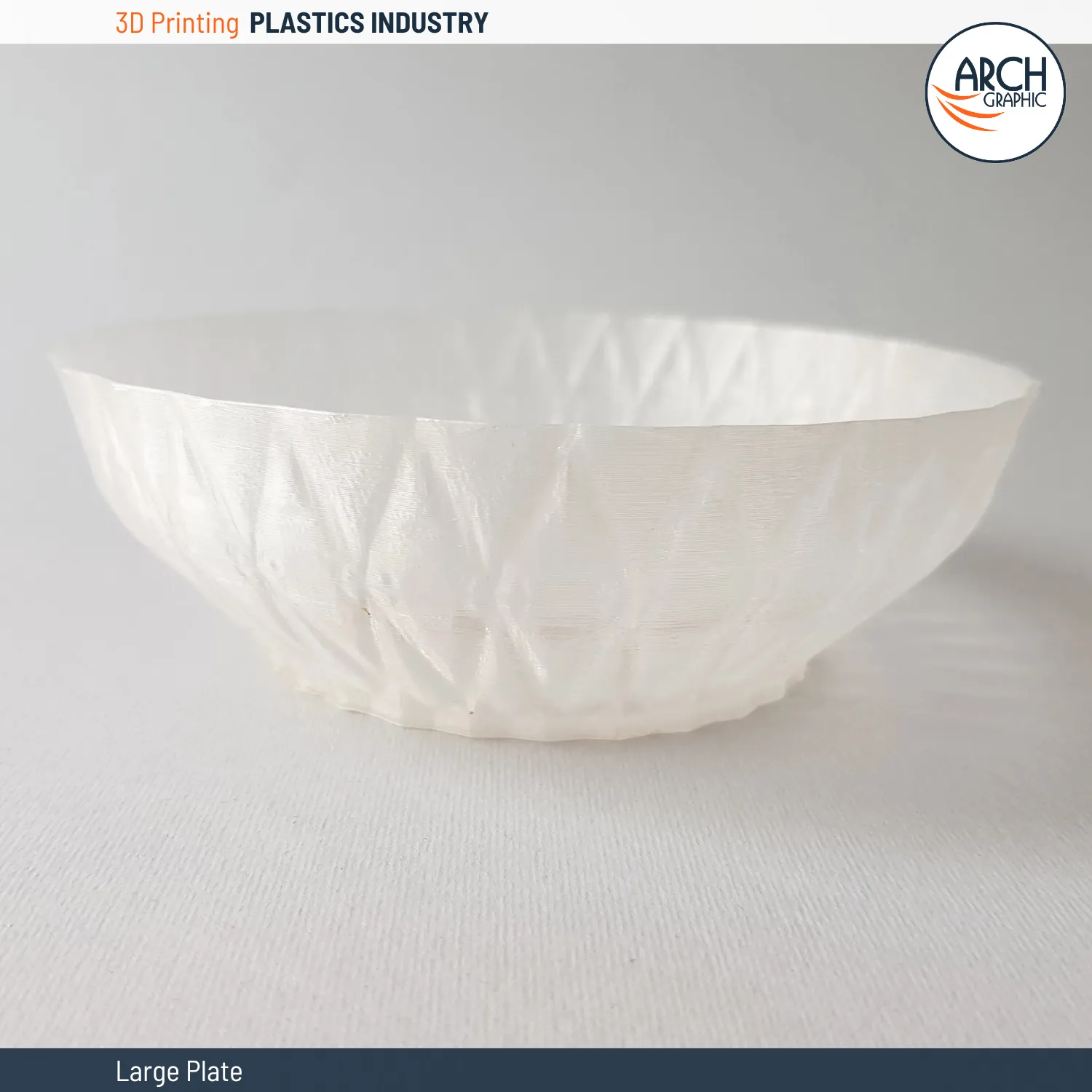 3D Printing Large Plate