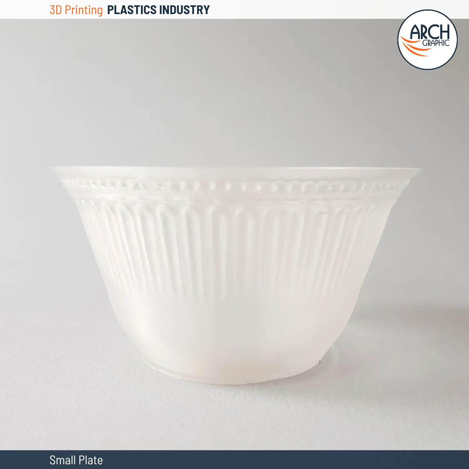 3D Printing Small Plate