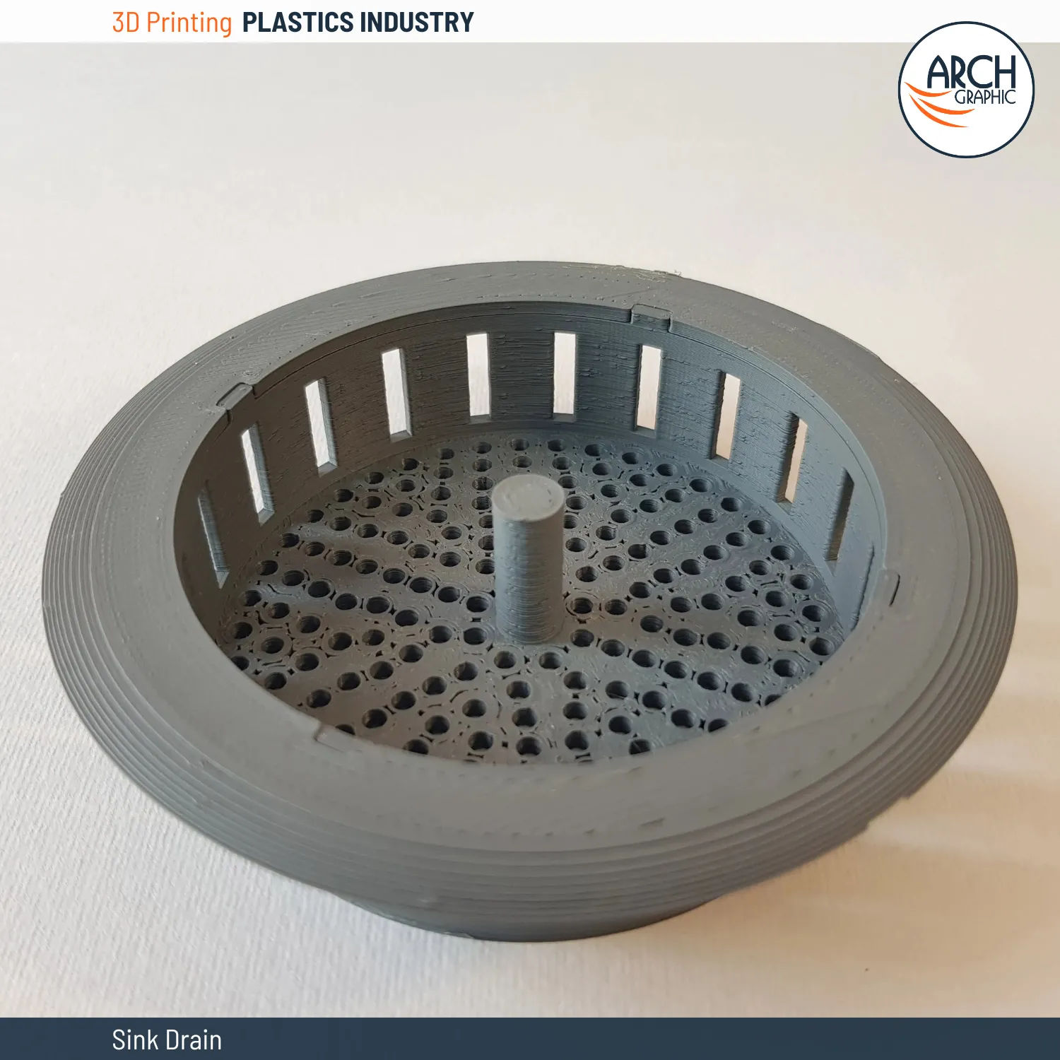 3D Printing Sink Drain