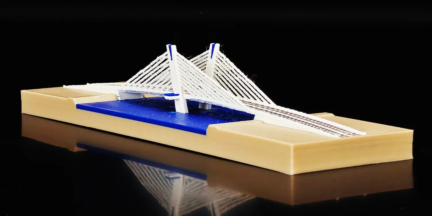 3d printed bridge models in UAE